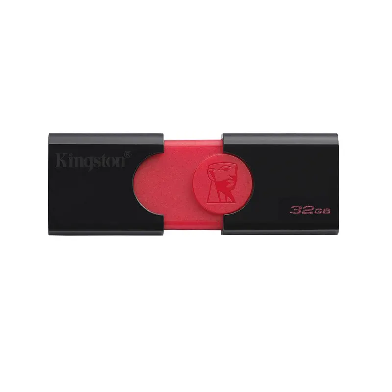 [Плаза] kingston technology DataTraveler 106 32 GB pendrive 3 0 (3 1 Gen 1) разъем usb type A Slide черный красный|USB