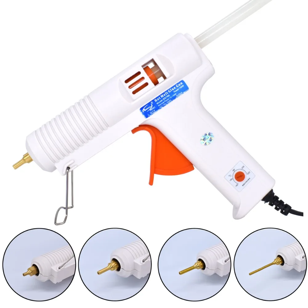 150W 100W EU Plug Hot Melt Glue Gun Professional High Temperature Adjustable Graft Repair Tool Electric Heat Gun DIY Thermo Tool 150W 100W EU Plug Hot Melt Glue Gun Professional High Temperature Adjustable Graft Repair Tool Electric Heat Gun DIY Thermo Tool
