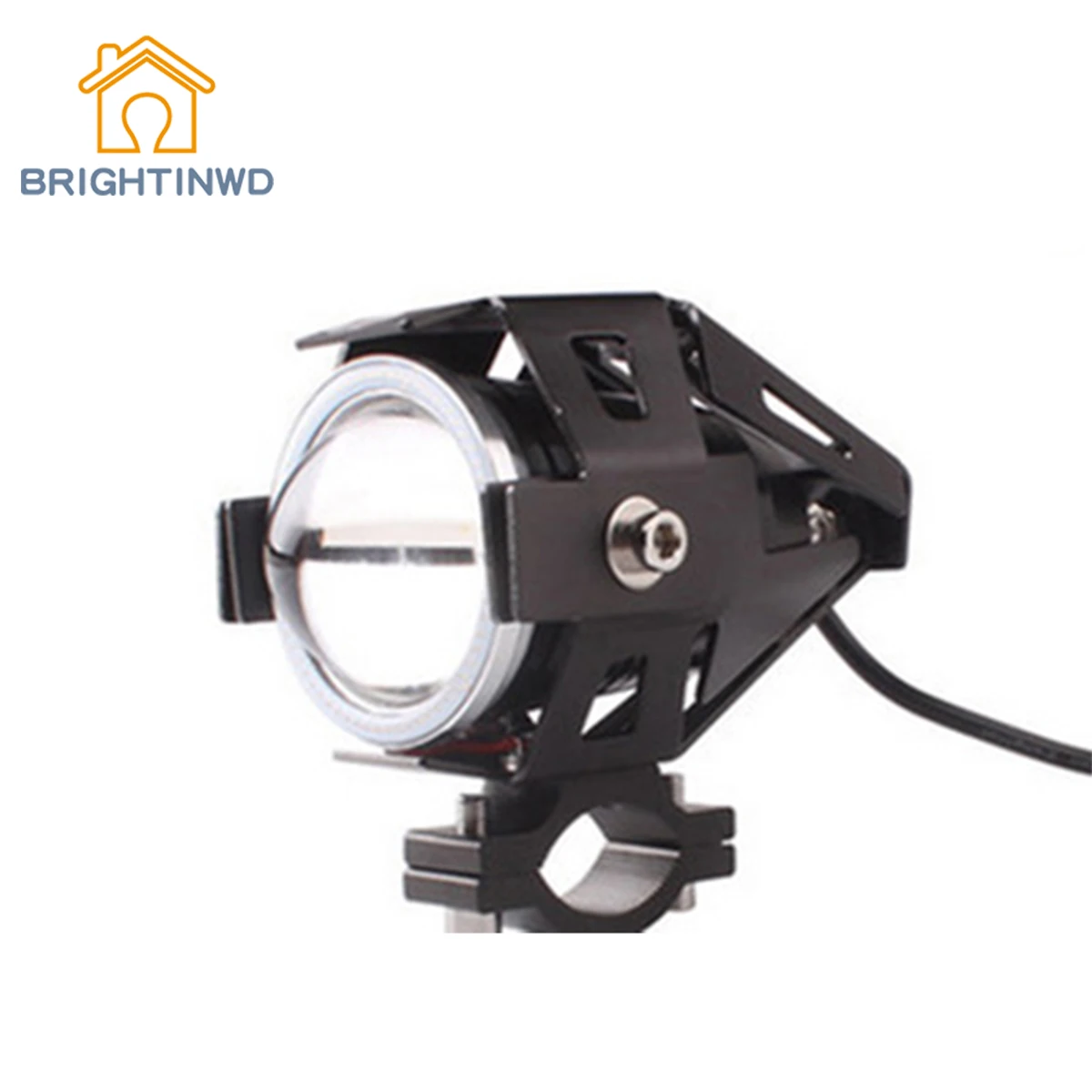 

BRIGHTINWD Motocross Refit Headlight LED Spotlight U5U2U3U7 Transformers Laser Gun Send Switch