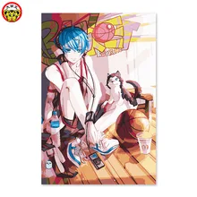 Популярные, DIY цифровые картины, аниме, комиксы, "Баскетбол куроко" Баскетбол II, Tetsuya II, Шиба ину, хаски