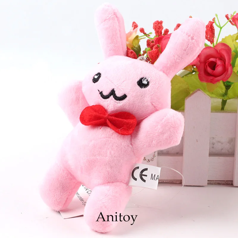 

Anime Ouran High School Host Club Rabbit Bunny Plush Keychain Cute Bunny Soft Plush Toy Rabbit Stuffed Animal 14cm 10pcs/lot