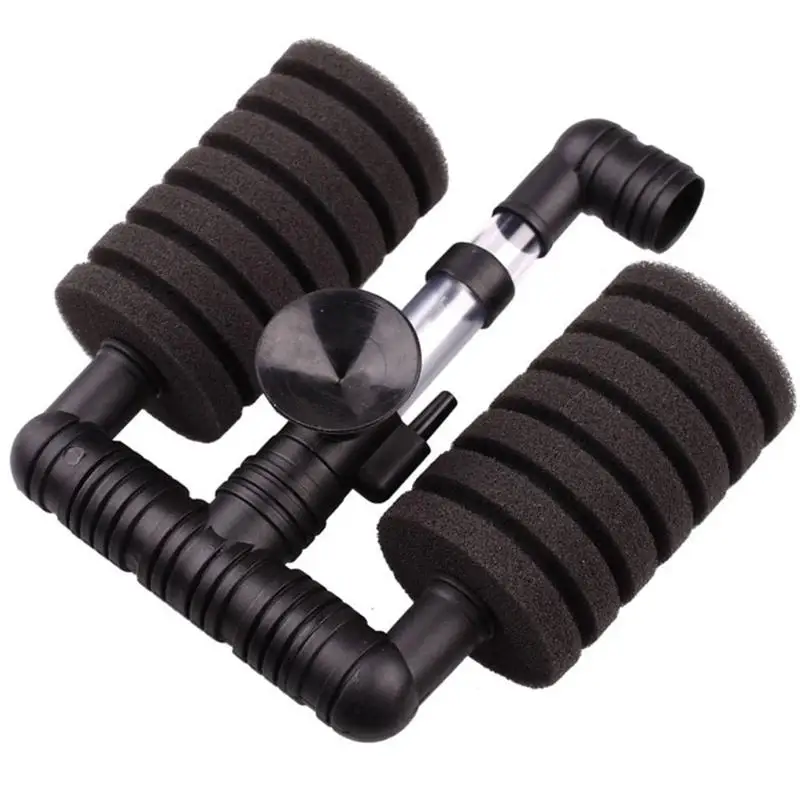 

WINOMO Aquarium Fish Tank Biochemical Sponge Filter (Black)