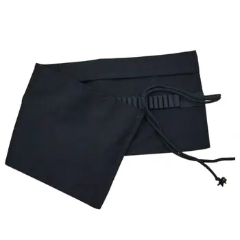 

Canvas Pencil Wrap, Pencils Roll Pouch Case Hold For 72 Colored Pencils ( PENCILS NOT INCLUDED )-Black,72 Holes