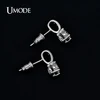UMODE-pendientes de circonita cúbica para mujer, de marca, tamaño pequeño, superior, Guality, clásico, elegante, UE0041 ► Foto 3/6
