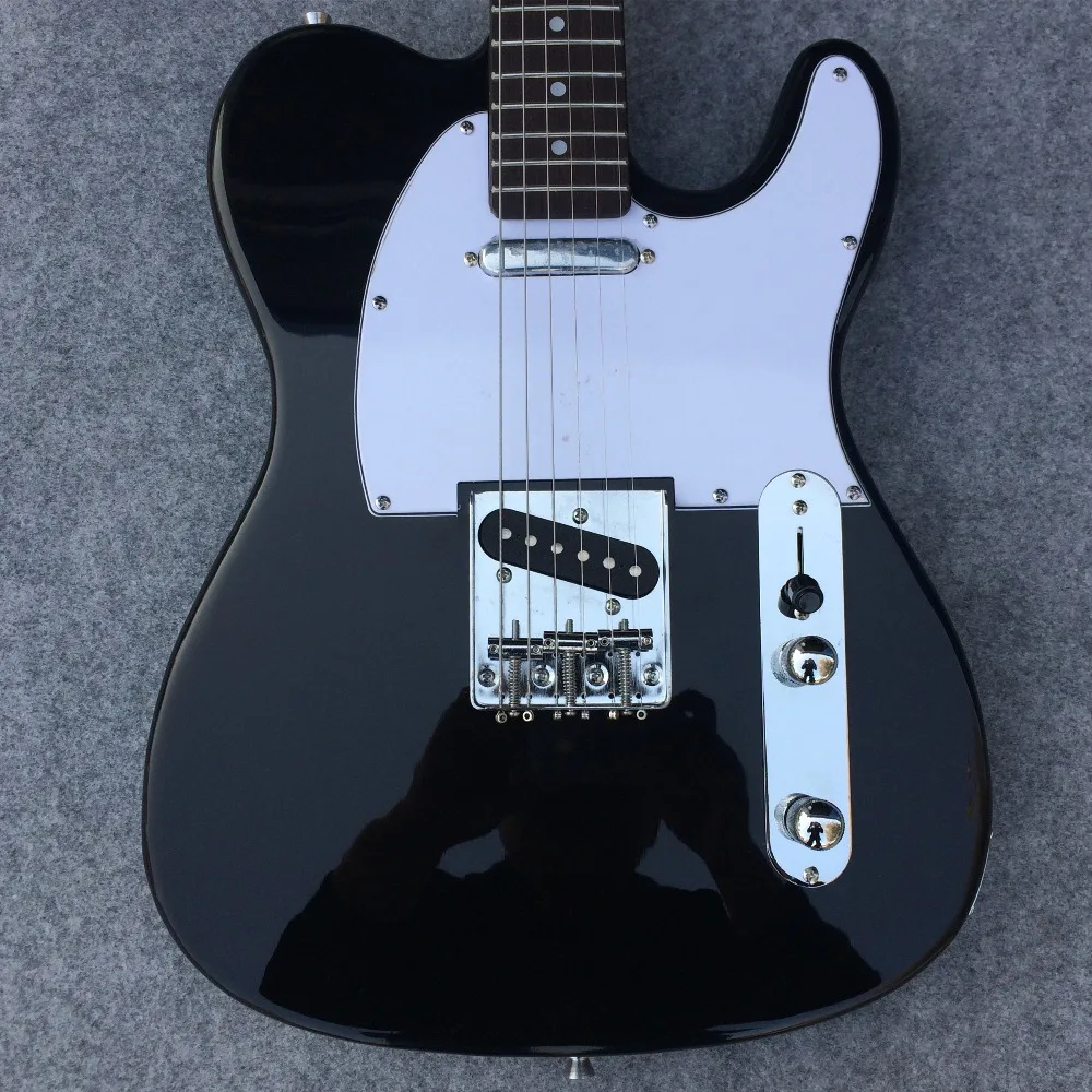 

Avril's TELE electric guitar, black electric guitar, friend gift choice. Free shipping.
