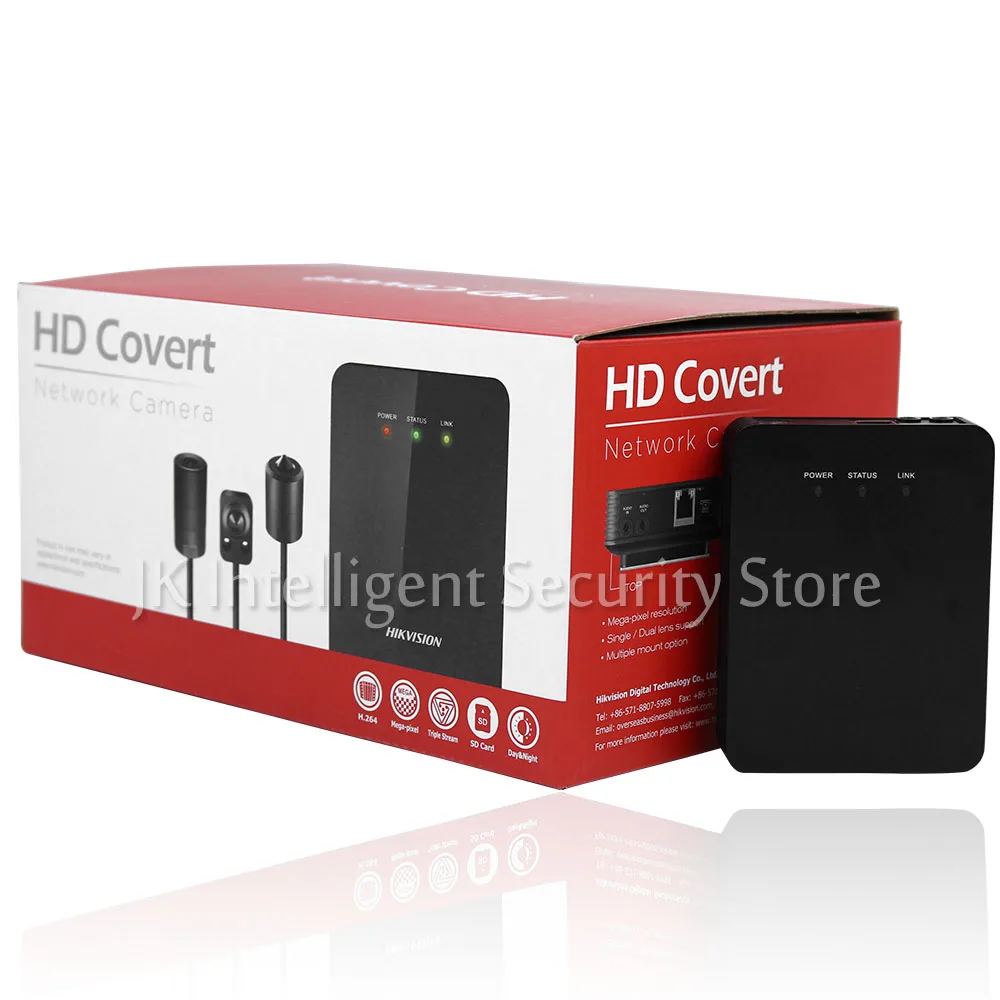Hikvision ds 2cd6424fwd 30 8 м 2mp WDR мини IP Камера POE roi кодек CCTV Smart IPC ONVIF Бороскоп Труба