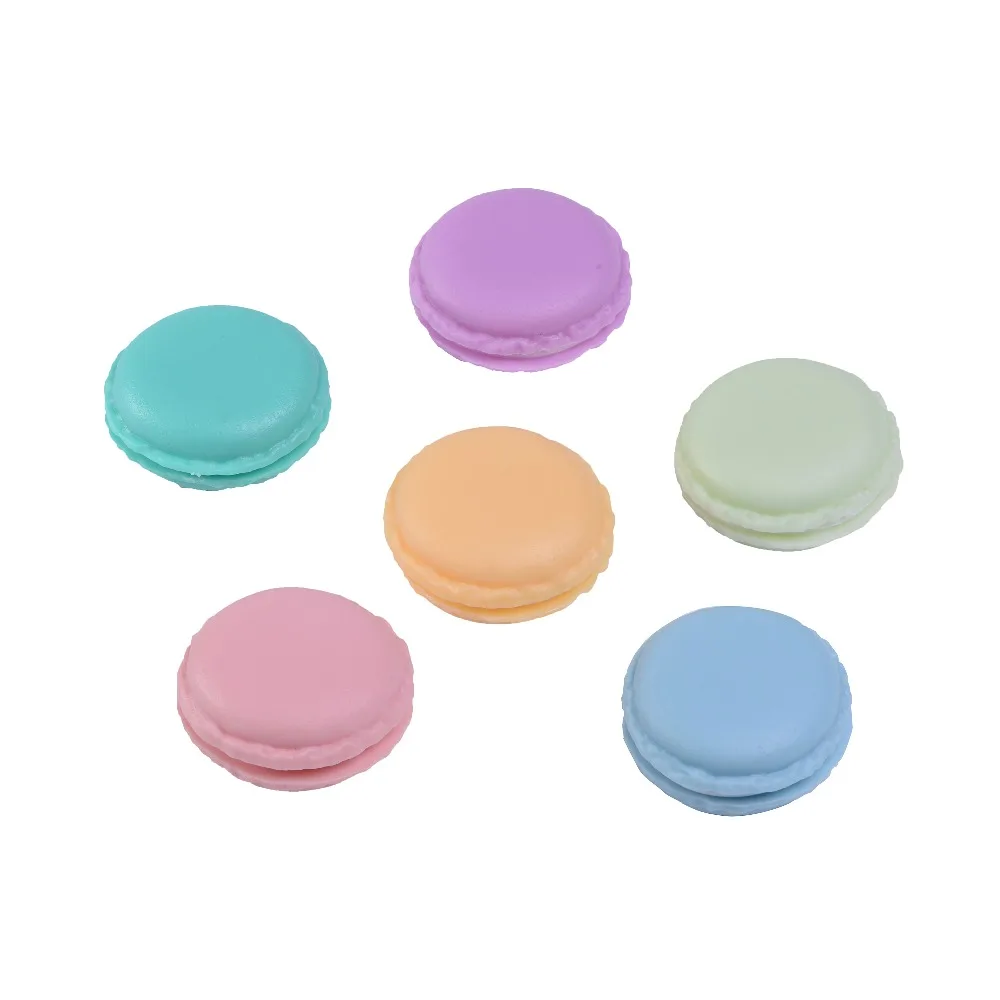 New-Arrival-Circle-Cute-Macaroon-Cookie-Design-Candy-Color-Mini-Storage-Box-Jewelry-Box (4)