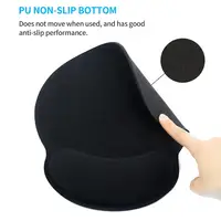 New Wrist Rest Mouse Pad with Non-Slip Base Wrist Rest Pad Ergonomic Mousepad for Typist Office Gaming PC Laptop - Image 6