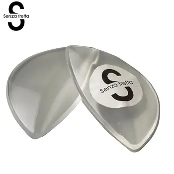 

1 Pair Arch Support Insoles Half Silicone Mat Cushion Shoe Insert Reusable Cushion Massage Care Foot Tool Shoes Pads X0578