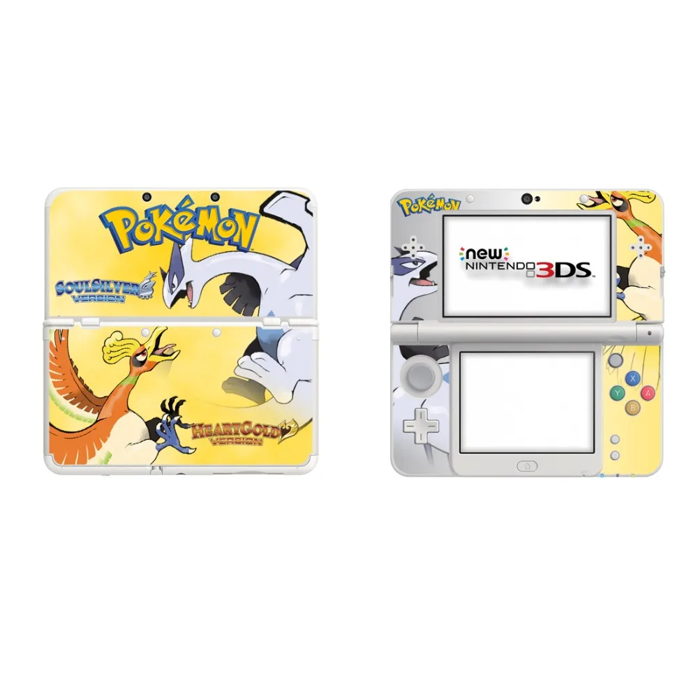 Для Pokemon GO Pikachu виниловая накладка наклейка для NEW 3DS Skins наклейка s для NEW 3DS виниловая наклейка протектор