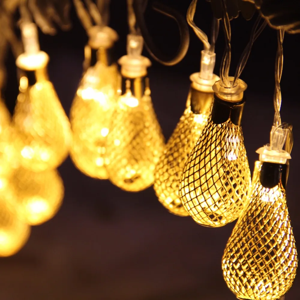 Led String Light, 8.2 feet Indoor Christmas Light with 20 Icicle Drips