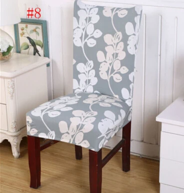 Home Classical Stretch Chair Cover Spandex Pastoral Print Dining Room Chair Cover With Elegant Pattern Home Classical Stretch Chair Cover Spandex Pastoral Print Dining Room Chair Cover With Elegant Pattern