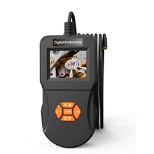 2,4 дюймов ips HD экран 5,5 мм Диаметр камеры цифровой детектор видео c бороскопа и фотографии промышленный Водонепроницаемый Бороскоп со светодиодами