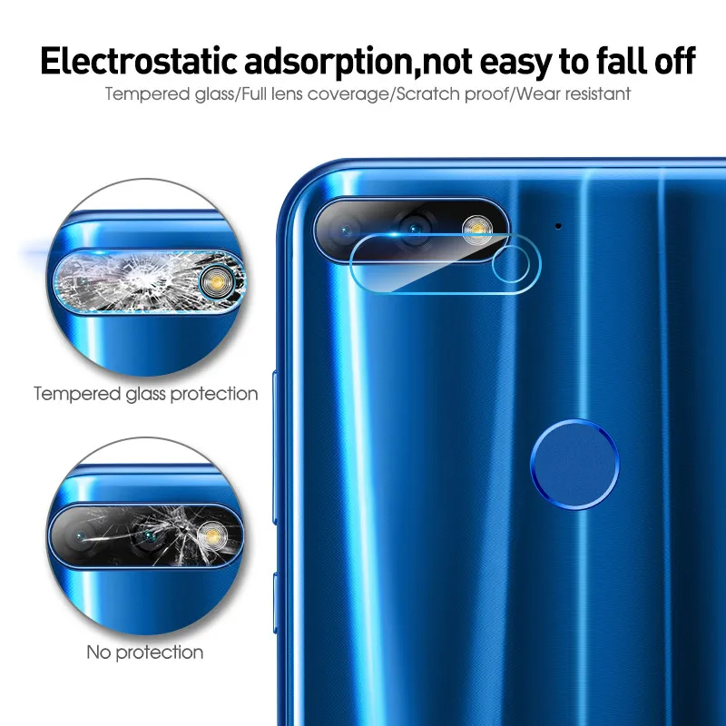 

2PCS HD Back Camera Lens Film Cover For Huawei Honor 7A Pro 7C Pro Enjoy 9 Plus 8 8e Play 7 7A 7C Screen Protector Camera Glass