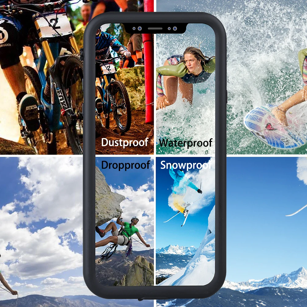 Waterproof Case for iPhone X  (10)