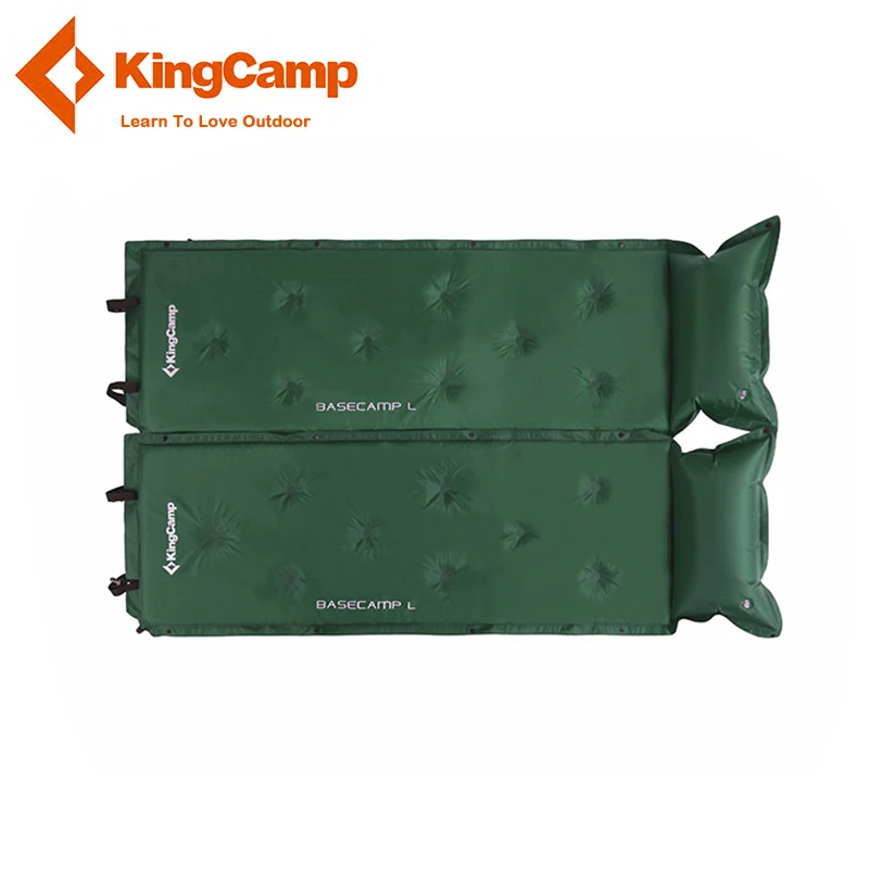 

KingCamp Self Inflating Camping Sleeping Pad Splicing Camping Mat Automatic Inflatable Air Mattress Moistureproof Thick 188x55x3