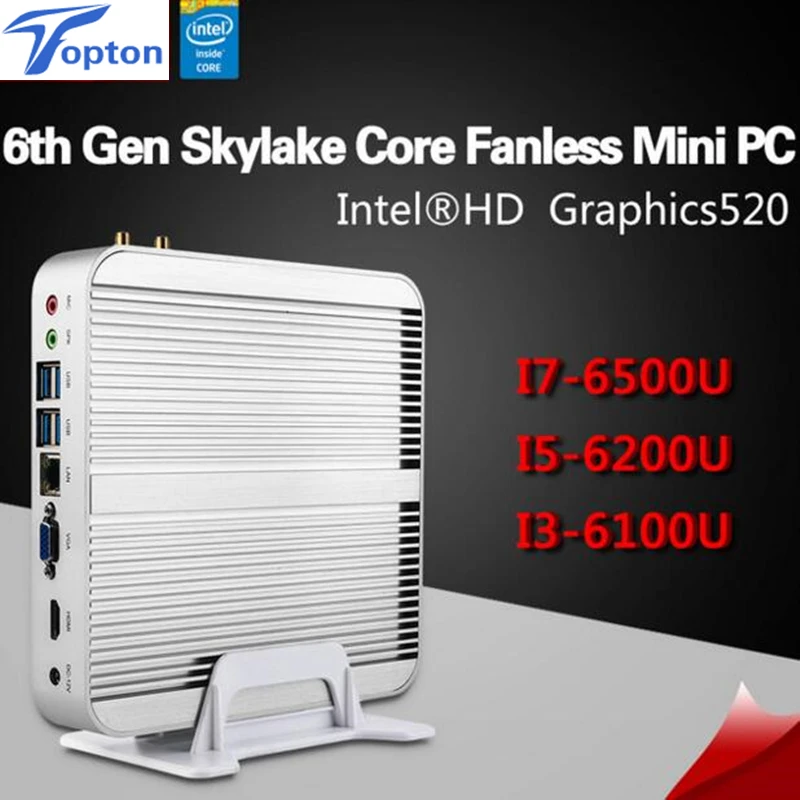Lowest Price Newest Skylake Nuc Mini PC TV Box Fanless PC Desktop Computer Core i5 6200U HTPC Gigabit Lan Wifi HDMI&VGA Lowest Price Newest Skylake Nuc Mini PC TV Box Fanless PC Desktop Computer Core i5 6200U HTPC Gigabit Lan Wifi HDMI&VGA