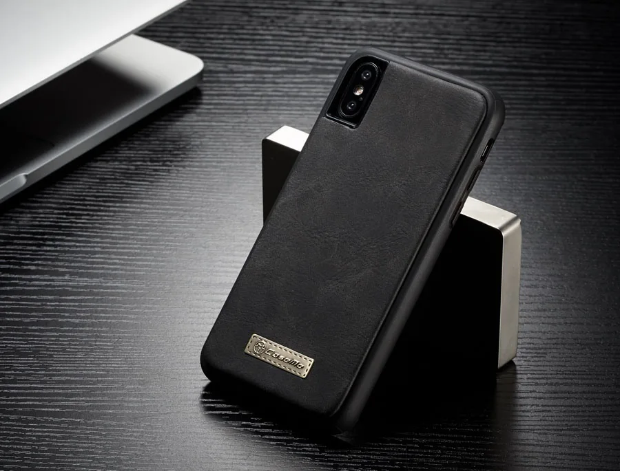 Флип кожаный чехол с кошельком для Apple IPhone X XS XR XS Max Magnet Чехол для мобильного телефона A1921 с бесплатным протектором экрана