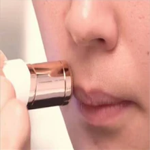 Электрический безболезненный Эпилятор в форме губной помады, бритва для бритья, Женский мини-эпилятор для удаления волос, бритва для женщин, тела, лица