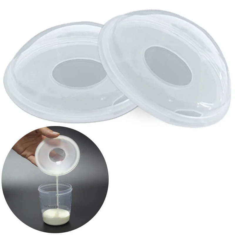 2x Muttermilchkollektion Shell Portable Breast Saver für tägliche Arbeit Mütter 