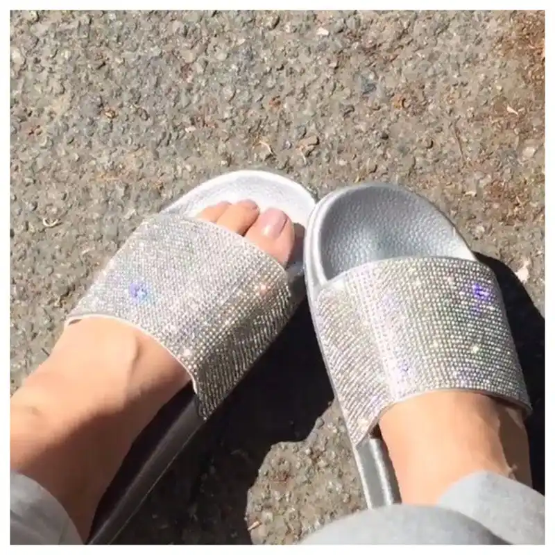 sequin slippers