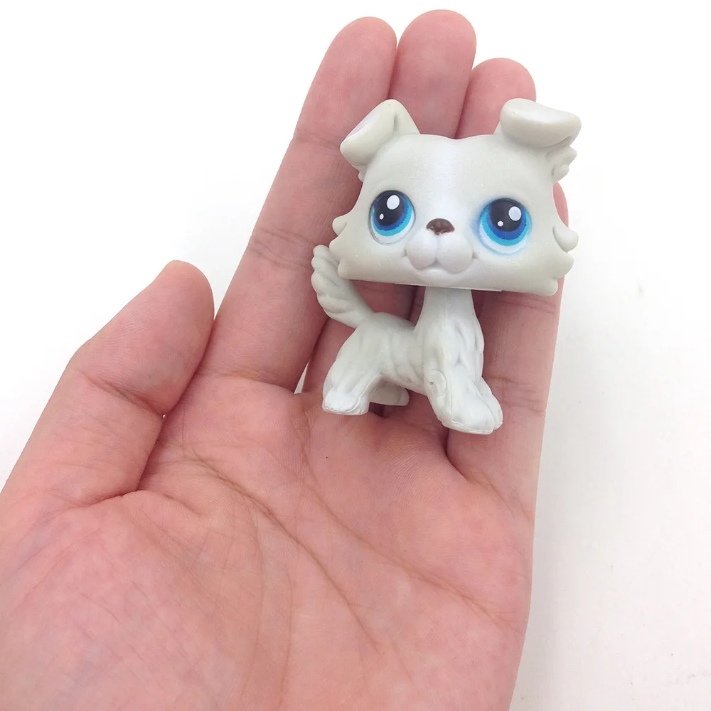 PS игрушки 363 серый синий собака колли подарок фигурки|Игровые фигурки и