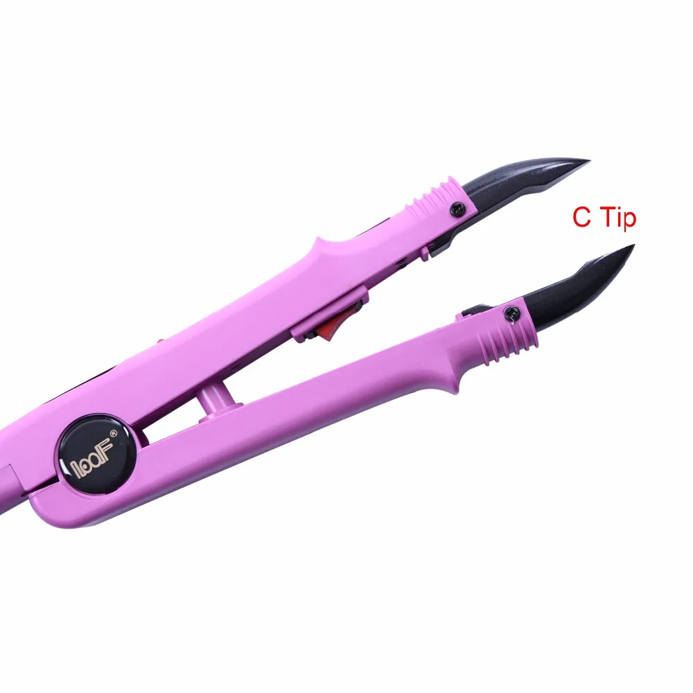 1pc JR-611 A/B/C tip Professional Hair Extension Fusion Iron Heat Connector Wand Iron Melting Tool+US outlet 1pc JR-611 A/B/C tip Professional Hair Extension Fusion Iron Heat Connector Wand Iron Melting Tool+US outlet