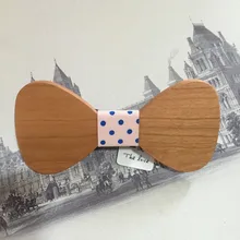 Оригинальные деревянные галстук-бабочка, мужской галстук, подарок для друга, джентльмена, модный Рождественские подарки