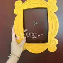 Новая рамка друзья ТВ шоу Моника фото рамка дверь желтый очень хорошая отделка-Loveful