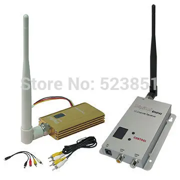 1.2GHz 3000m long range wireless video transmitter and receiver with 8 channels good for wireless CCTV system and FPV/UAV 1.2GHz 3000m long range wireless video transmitter and receiver with 8 channels good for wireless CCTV system and FPV/UAV