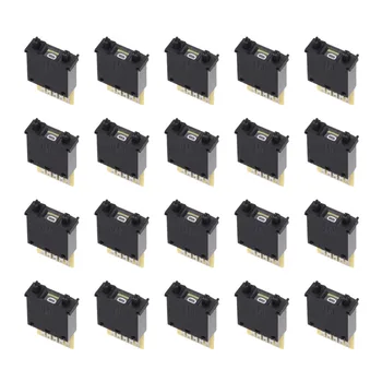 

UXCELL 20Pcs KM2 0-9 Digital DIP Switches BCD Code Thumb Wheel Switch 30x18x8mm Black Cream for Design of Accounting Systems
