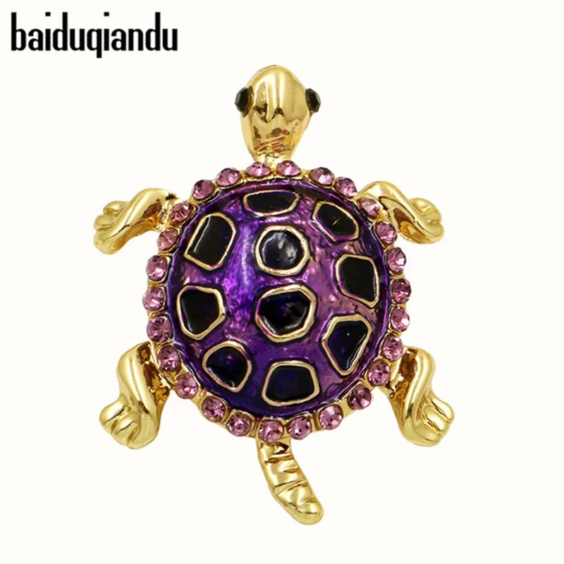 Бренд baiduqiandu милая и яркая эмалированная маленькая черепаха яркость|brand brooch|brooch