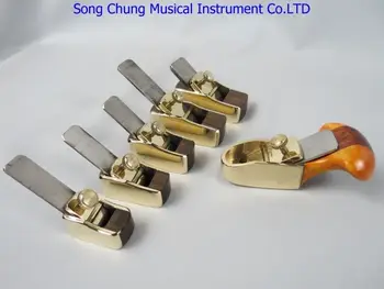 

5pcs flat bottom brass wrap blackwood planes+1 7/8" gorgeousness convex planes