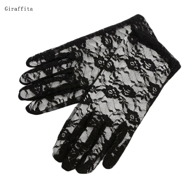 Giraffita 1 пара высококачественных солнцезащитных аксессуаров кружевные ажурные