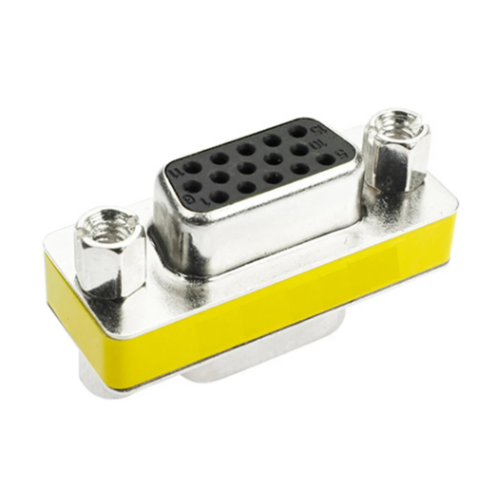 VGA 15PIN F-F Gender Changer Convertor Adapter adapters Female to HD15 Pin Convert |