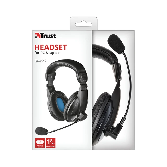 Стереогарнитура Trust QUASAR 21661