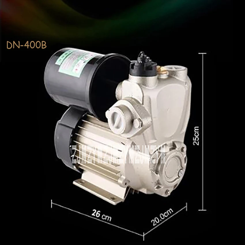 DN-400B автоматический самовсасывающий насос бытовой автоматический дожимной насос тихий подкачивающий насос холодной и горячей воды подкачивающий насос 220 В - Напряжение: 400W