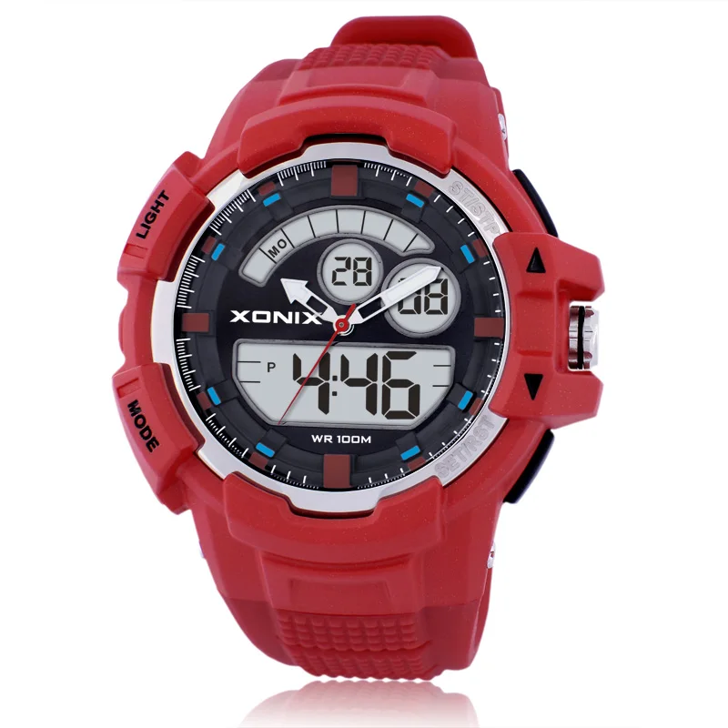 Precise New Outdoor LED Luminous Digital Multifunction ANA Display Electronic Watches Men Waterproof MW Precise New Outdoor LED Luminous Digital Multifunction ANA Display Electronic Watches Men Waterproof MW