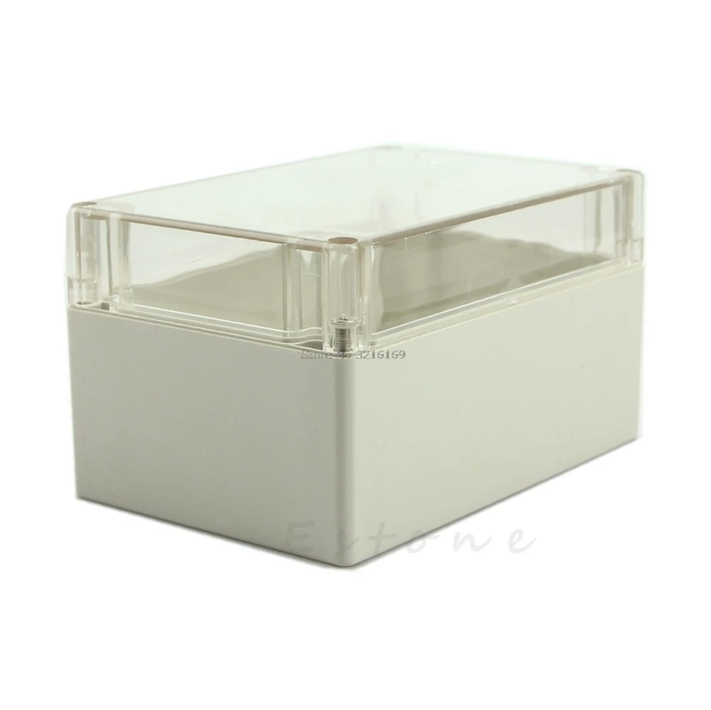 

For hot Waterproof Clear Plastic Electronic Project Box Enclosure CASE 160x110x90mm Promotion