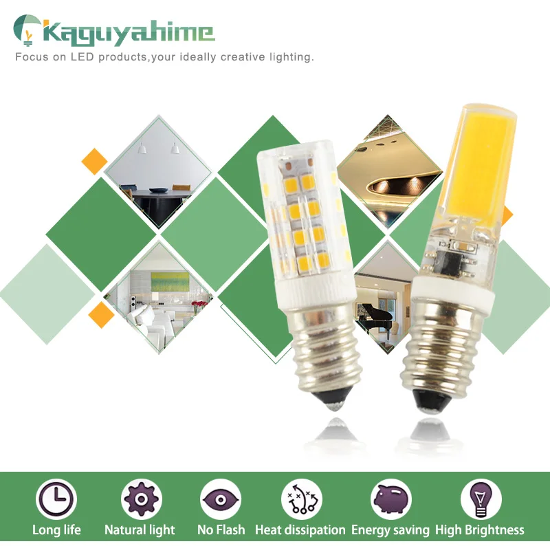 Kaguyahime 1~ 10 шт. Dimmable высокой яркости COB Мини светодиодный E14 лампа светильник 220V E14 Светодиодный лампа лампада ампулы Bombilla Lampara 5 Вт 6 Вт 7 Вт