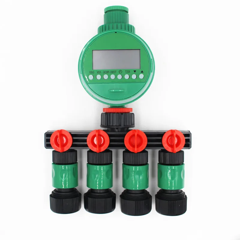 

Auto Garden Water Timer Controller With 1/2 or 3/4inch Splitter Quick Connector Irrigation Watering timer For Micro C102