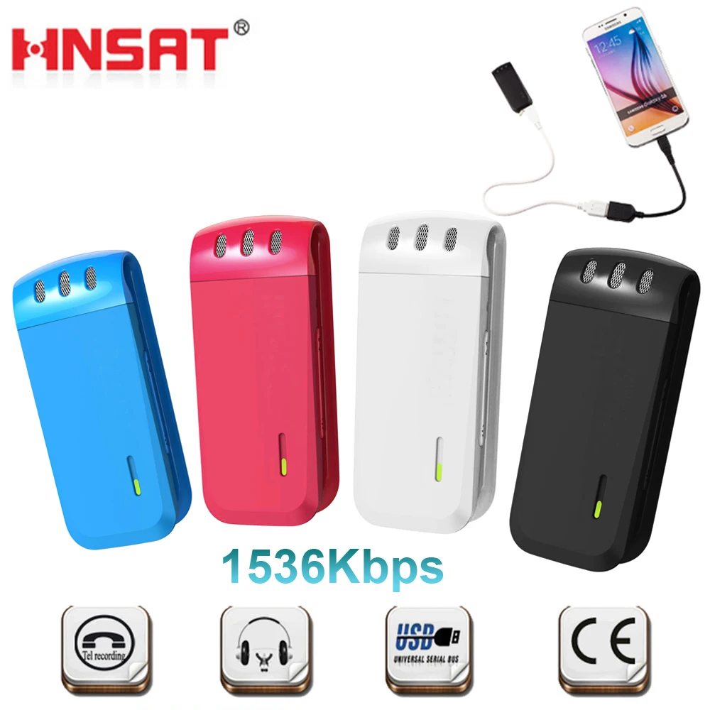 

Mini Digital 1536Kbps Belt Clip Audio Voice Recorder Pen WR16 (4GB) with MP3 Support On the Go Indicator Light Free Shipping!!