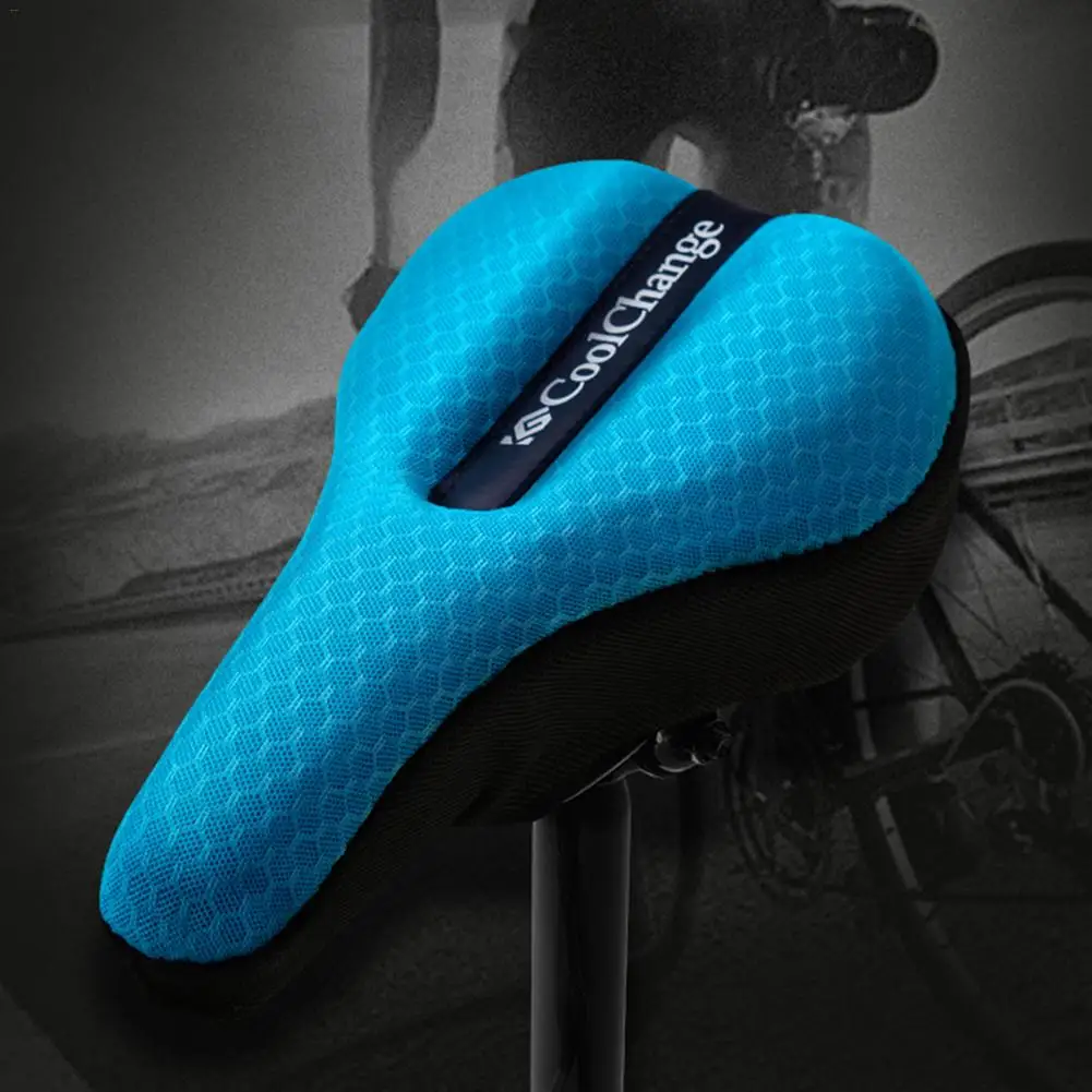 

Breathable 3D Cushion Bike Seat Comfortable Saddle Cover Thick Cushion Bicycle Sponge High-elastic Breathable Cycling Seat