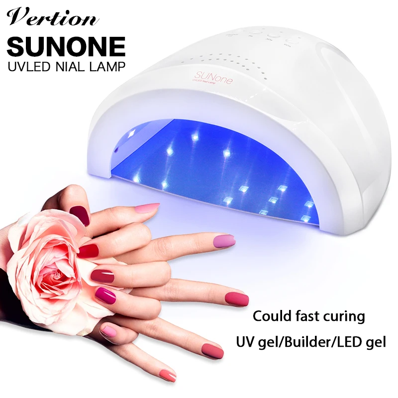 Verntion Nail Drying Machine LED Lamp Nail Dryer for All Gels Polish