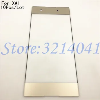 

10Pcs/Lot Original 5.0" For Sony Xperia XA1 Dual G3121 3112 3125 3116 3123 Glass Front Outer Glass Lens Touch Screen Panel+Logo