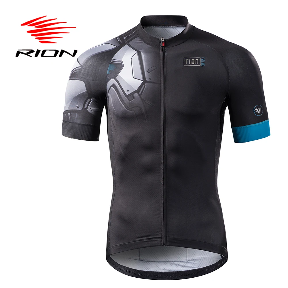 RION Cycling Lycra Men Short Anti Wrinkle Jerseys Pockets Summer Autumn