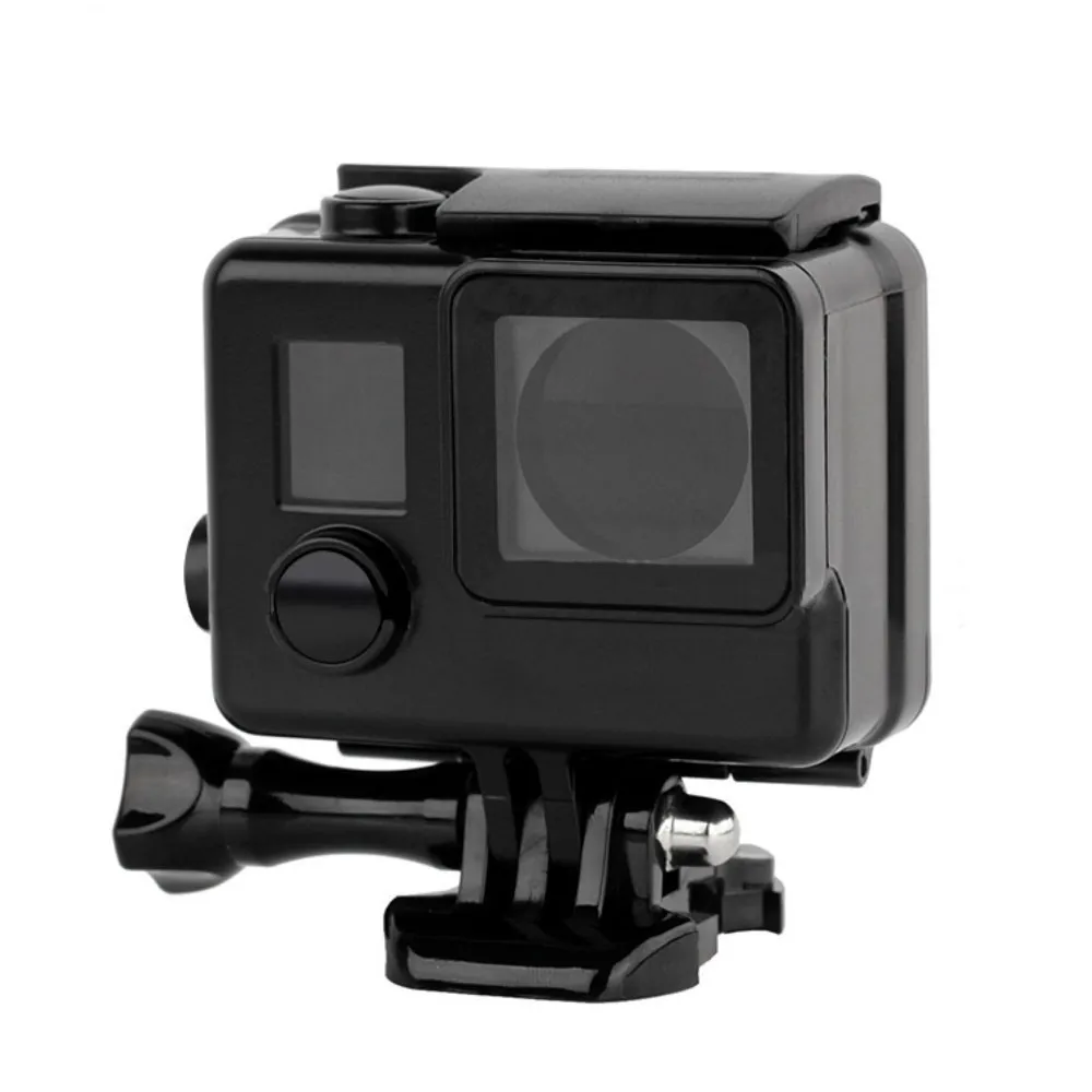 45 m الغوص الغوص الأسود مثبت مضاد للماء حالة حالة وقائية ل Gopro بطل 4/3 + 45 m الغوص الغوص الأسود مثبت مضاد للماء حالة حالة وقائية ل Gopro بطل 4/3 +