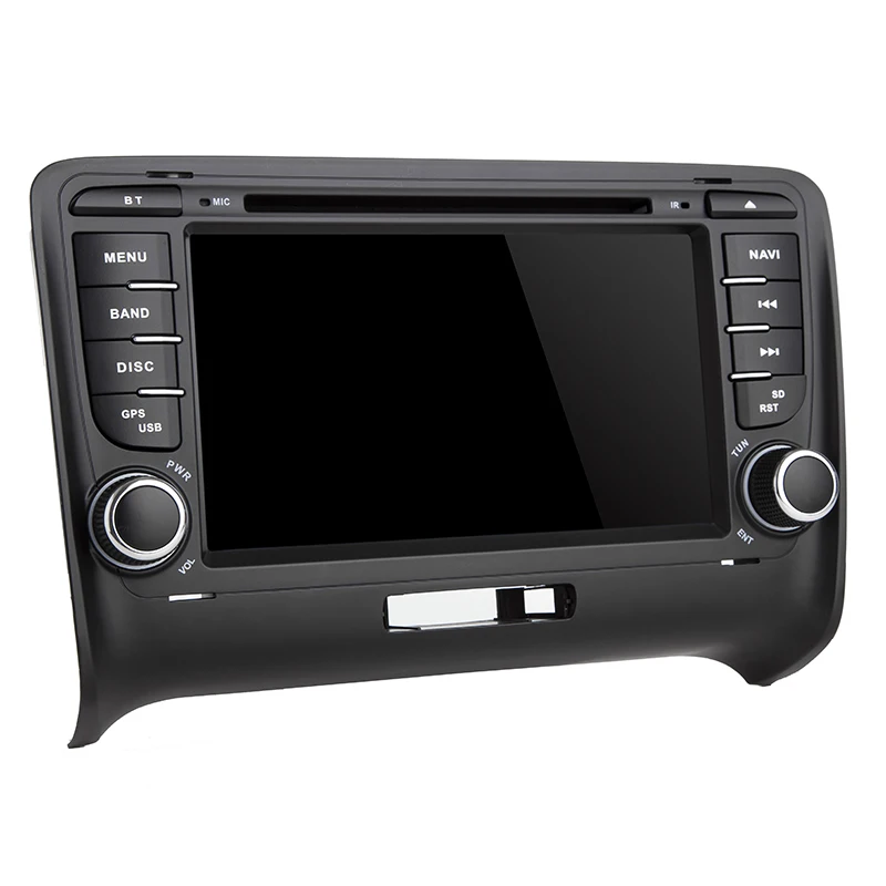 Sale 7" HD IPS Android 9.1 2 DIN Car DVD GPS For Audi TT MK2 8J 2006 2007 2008 2009 2010 2011 2012 multimedia player radio 2