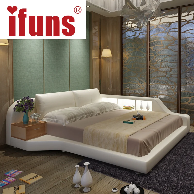 queen schlafzimmer sets mit lagerung bed ifuns king queen size doppelbett aus echtem leder luxus schlafzimmer möbel sets lagerung chaise tatami led nacht usbcharge in queen schlafzimmer sets mit lagerung bed ifuns king queen size doppelbett aus echtem leder luxus schlafzimmer möbel sets lagerung chaise tatami led nacht usbcharge in