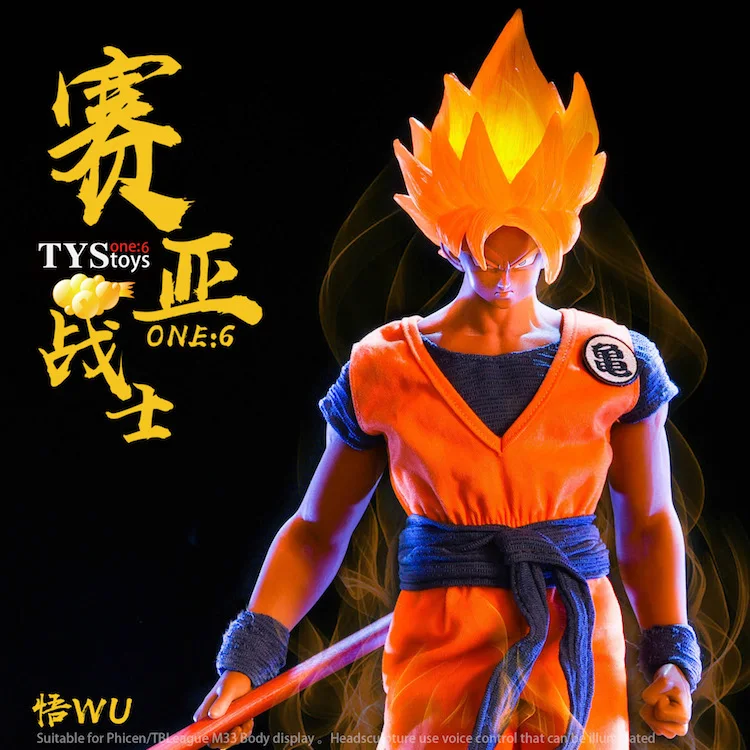 1/6 весы коллекционный полный набор японского аниме Dragon Ball Saiyan воин Сон Гоку/Вегета голова комплект одежды для 12 ''фигурка тела